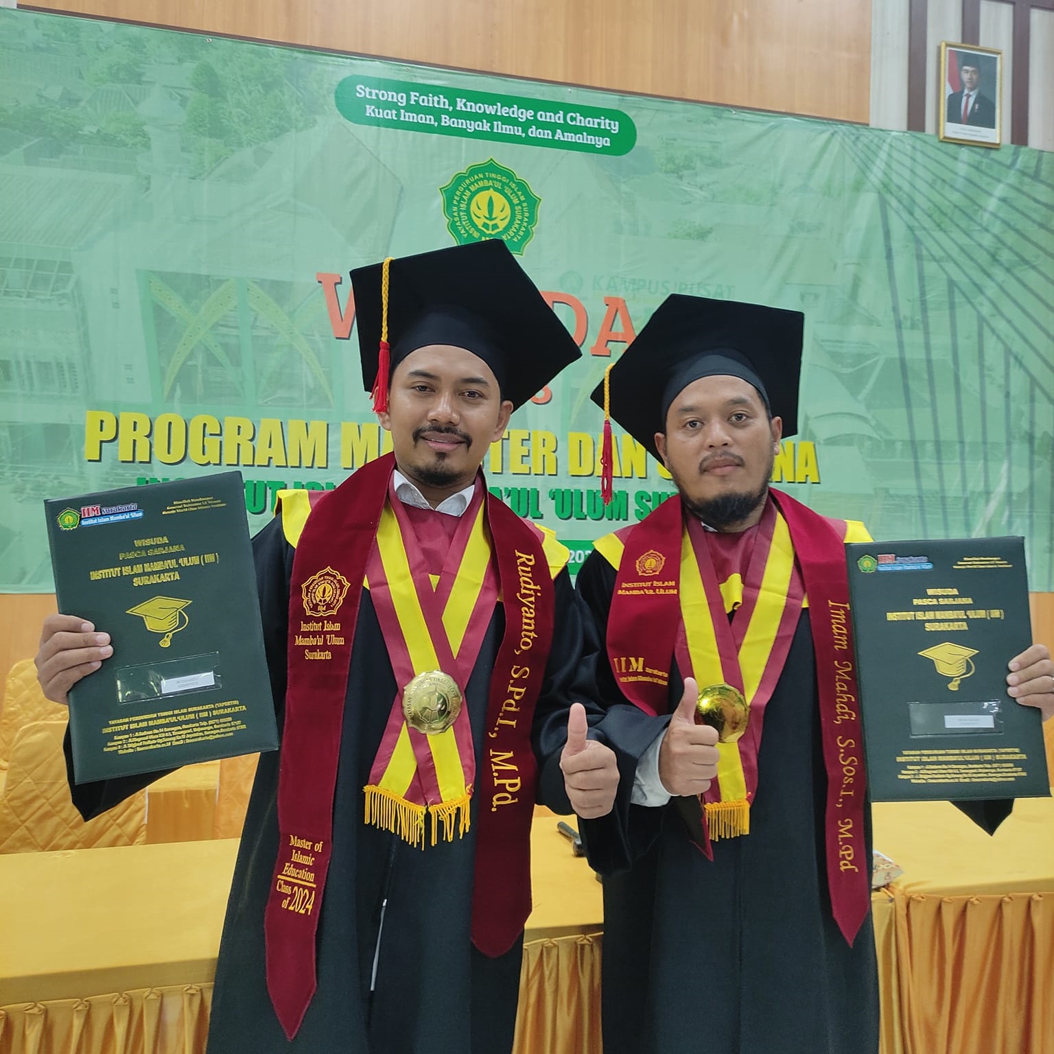 Inspiratif! Bendahara Majelis Tabligh PDM Sukoharjo Raih Gelar Magister PAI