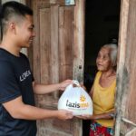 Lazismu Ngrobyong Salurkan Paket Sembako Bulanan bagi Warga Kurang Mampu